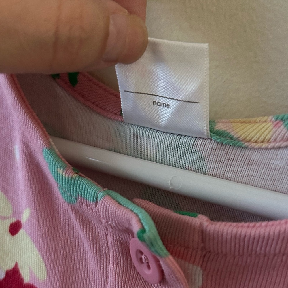 Hanna Andersson-{Size-130cm(8)}-Girls Short Sleeve Flower Dress - Picture 4 of 6